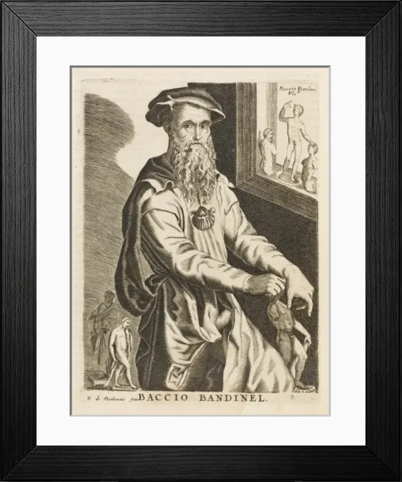 Framed Print : Baccio Bandinelli Framed Print : Baccio Bandinelli