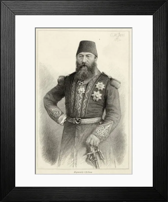 Framed Print : Samuel Baker / Explorer Framed Print : Samuel Baker / Explorer