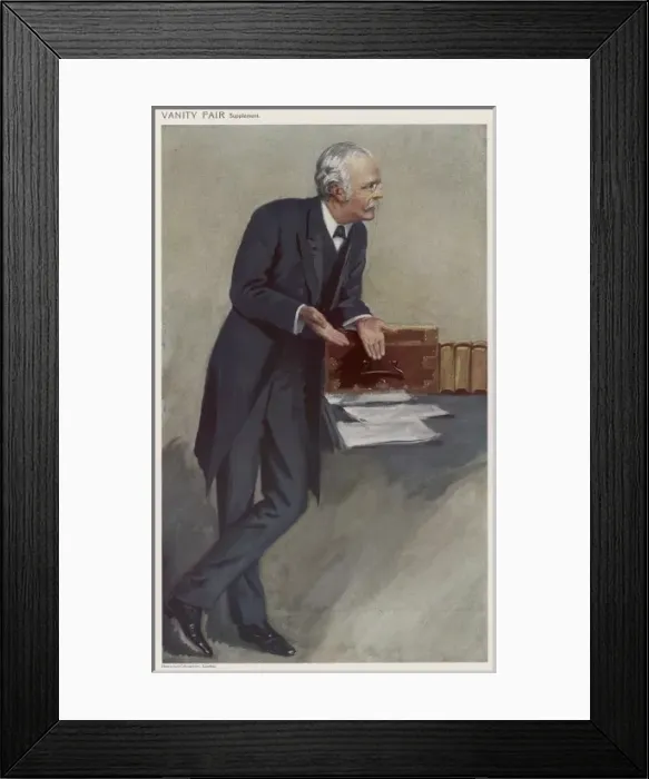 Framed Print : Arthur James Balfour Framed Print : Arthur James Balfour