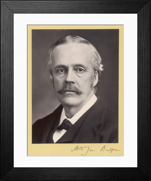 Framed Print : Arthur James Balfour Framed Print : Arthur James Balfour