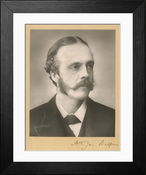 Framed Print : Arthur James Balfour Framed Print : Arthur James Balfour