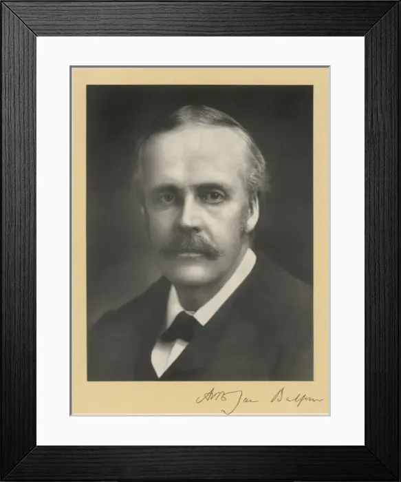 Framed Print : Arthur James Balfour Framed Print : Arthur James Balfour