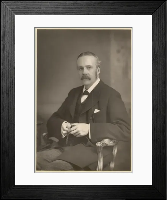 Framed Print : Arthur James Balfour Framed Print : Arthur James Balfour