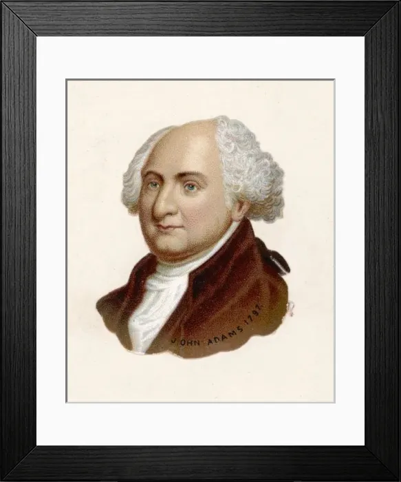 Framed Print : JOHN ADAMS Framed Print : JOHN ADAMS