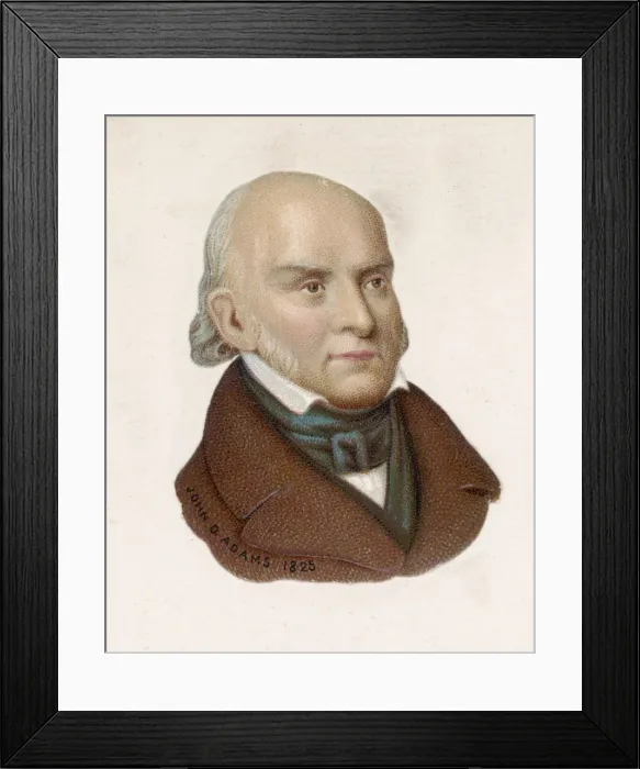 Framed Print : John Quincy Adams Framed Print : John Quincy Adams
