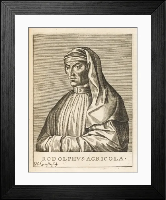 Framed Print : Rodolphus Agricola Framed Print : Rodolphus Agricola