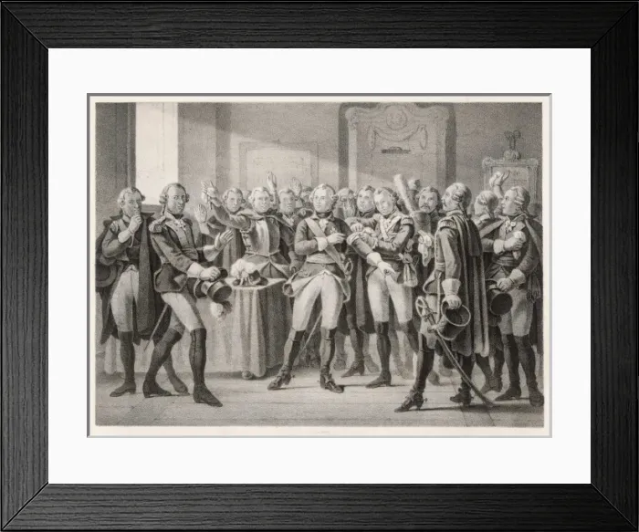 Framed Print : Events / Sweden / Gustav III Framed Print : Events / Sweden / Gustav III