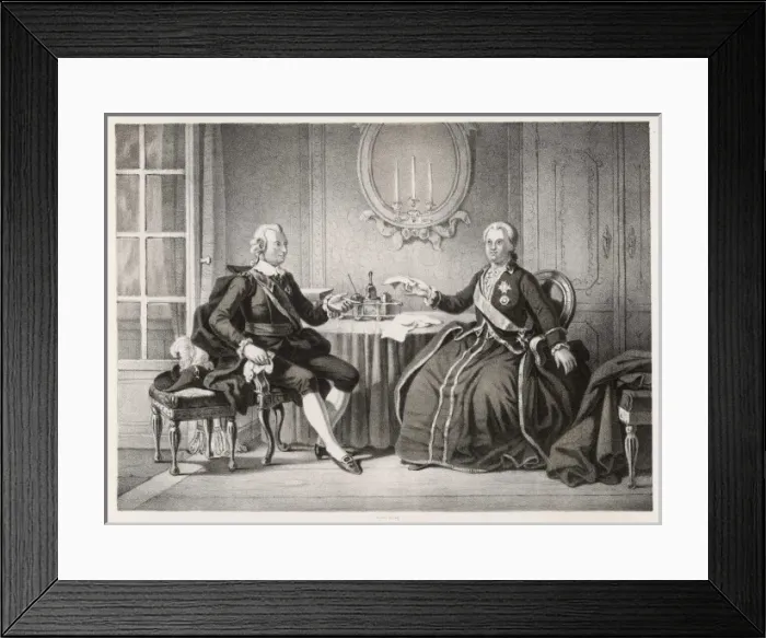 Framed Print : Events / Sweden / Gustav III Framed Print : Events / Sweden / Gustav III