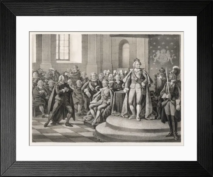 Framed Print : Events / Sweden / Gustav III Framed Print : Events / Sweden / Gustav III