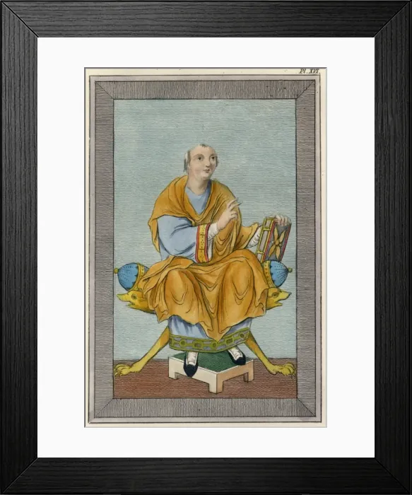 Framed Print : ALDHELM Anglo-Saxon scholar; Bishop of Sherborne Framed Print : ALDHELM Anglo-Saxon scholar; Bishop of Sherborne