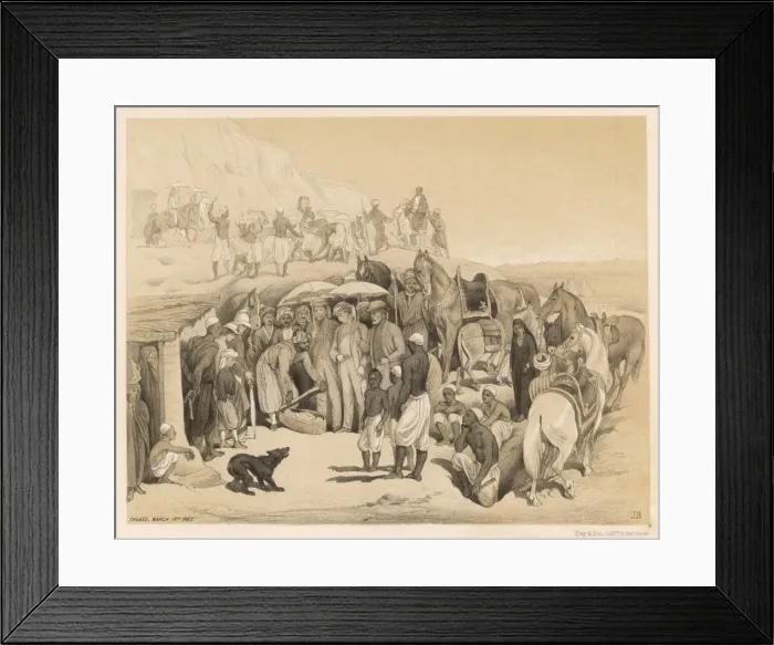 Framed Print : Egypt / Gournah Nr Thebes Framed Print : Egypt / Gournah Nr Thebes