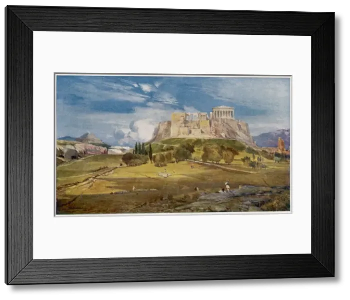 Framed Print : Greece / Athens / Acropolis Framed Print : Greece / Athens / Acropolis