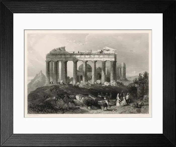 Framed Print : Greece / Athens / Acropolis Framed Print : Greece / Athens / Acropolis
