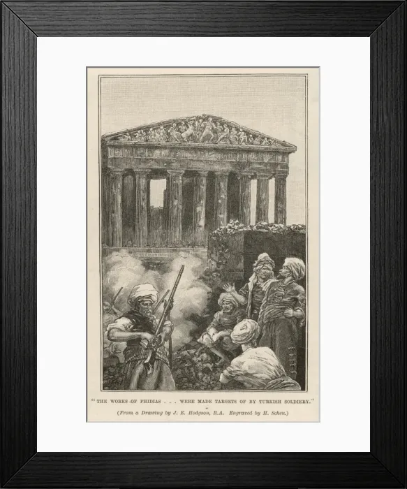 Framed Print : Greece / Athens / Acropolis Framed Print : Greece / Athens / Acropolis