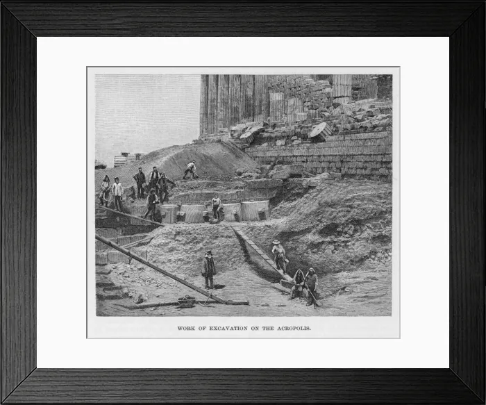 Framed Print : Greece / Athens / Acropolis Framed Print : Greece / Athens / Acropolis