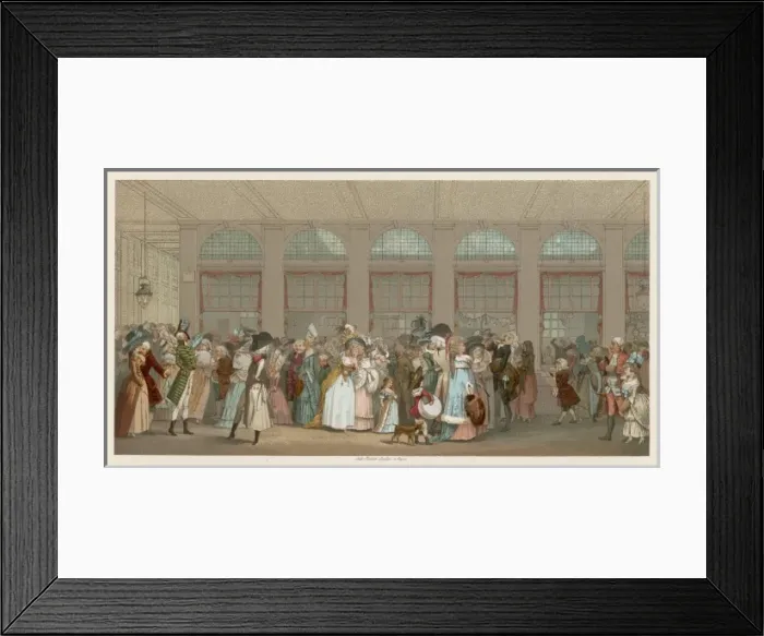 Framed Print : Social Scenes / France / C18 Framed Print : Social Scenes / France / C18