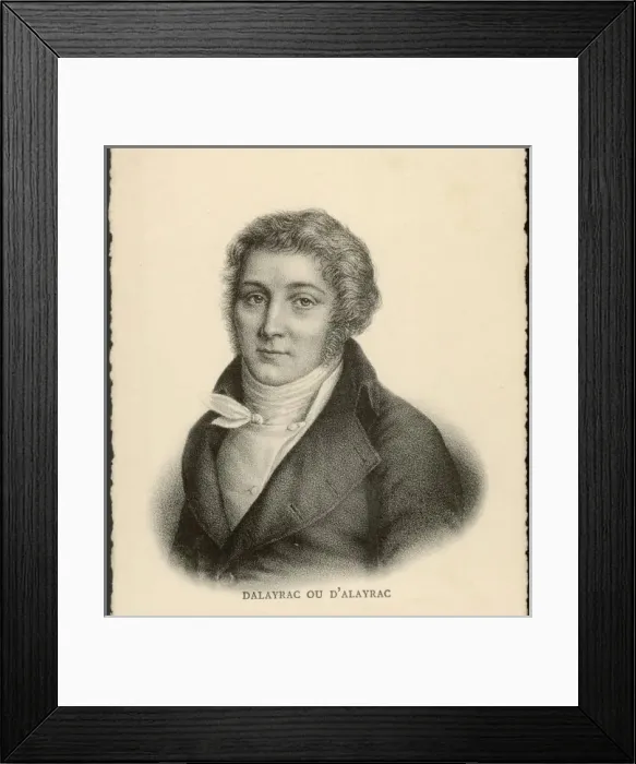 Framed Print : ALAYRAC (1753 - 1809) Framed Print : ALAYRAC (1753 - 1809)