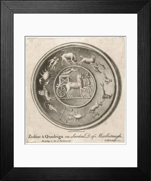 Framed Print : Astrology / Zodiac Framed Print : Astrology / Zodiac