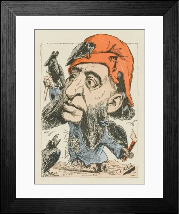Framed Print : Jules Ferry Caricature Framed Print : Jules Ferry Caricature