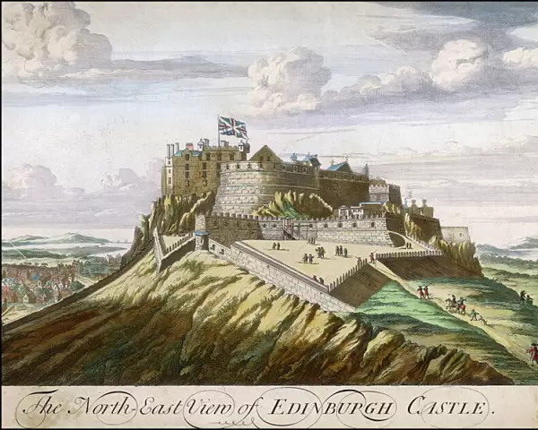 Edinburgh Castle  /  C1770