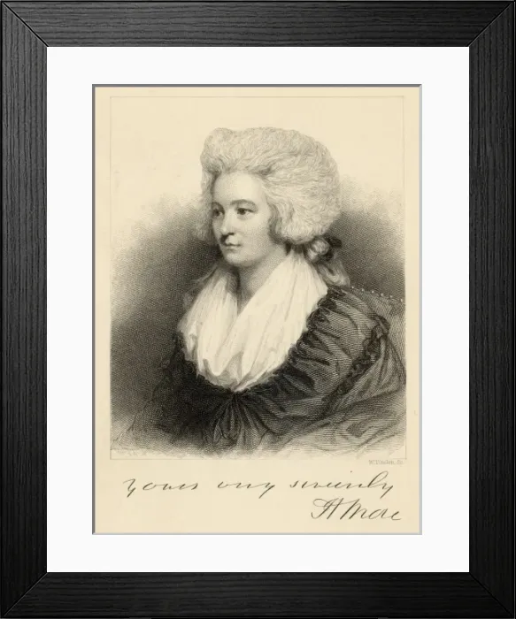 Framed Print : Hannah more - 2 Framed Print : Hannah more - 2