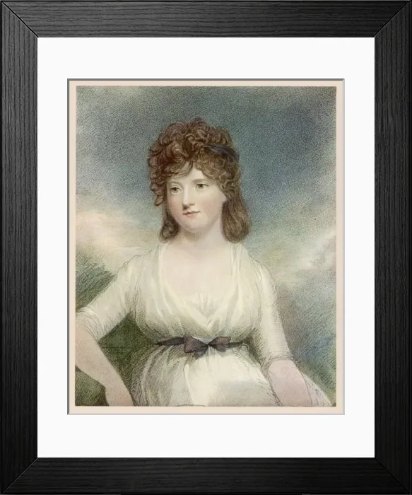 Framed Print : Viscountess Andover Framed Print : Viscountess Andover