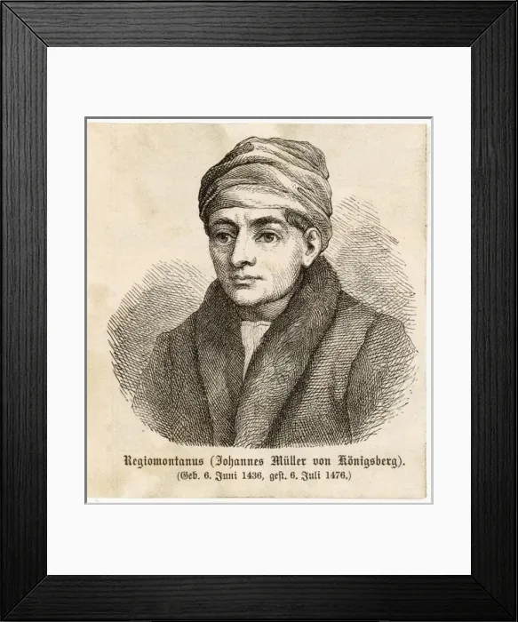 Framed Print : REGIOMONTANUS (1436-1476