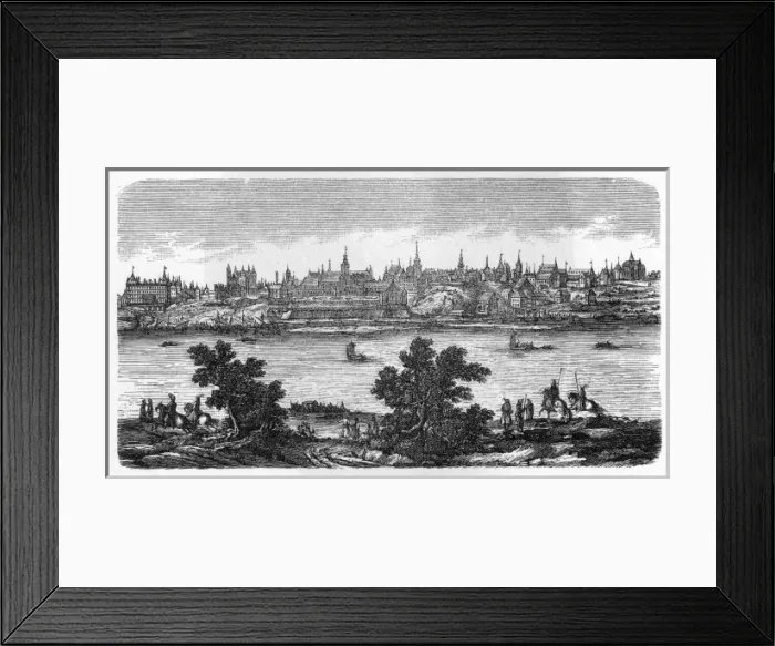 Framed Print : Poland / Warsaw 17C Framed Print : Poland / Warsaw 17C