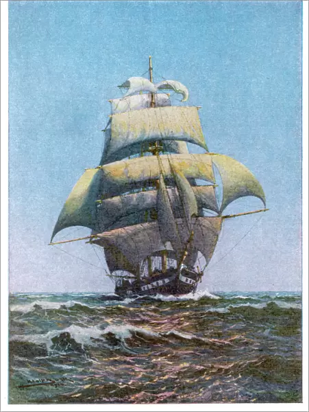 Sailing Ship, Full Sail