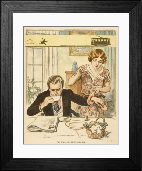 Framed Print : Stress / Commuter / Allers Framed Print : Stress / Commuter / Allers