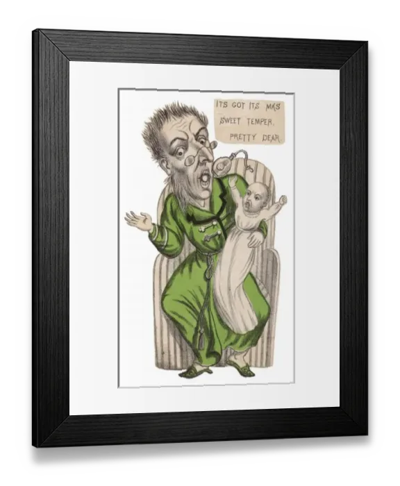 Framed Print : Crying Baby Framed Print : Crying Baby