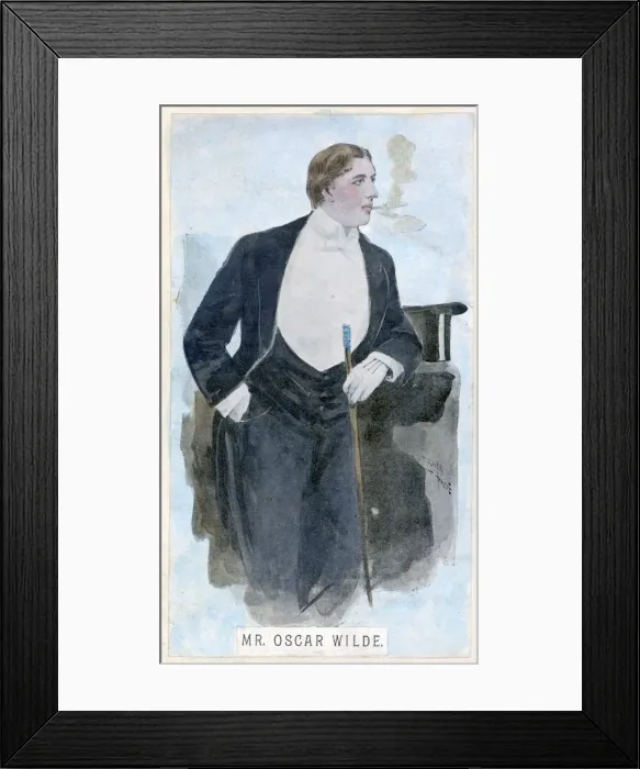 Framed Print : WILDE (1856-1900) Framed Print : WILDE (1856-1900)