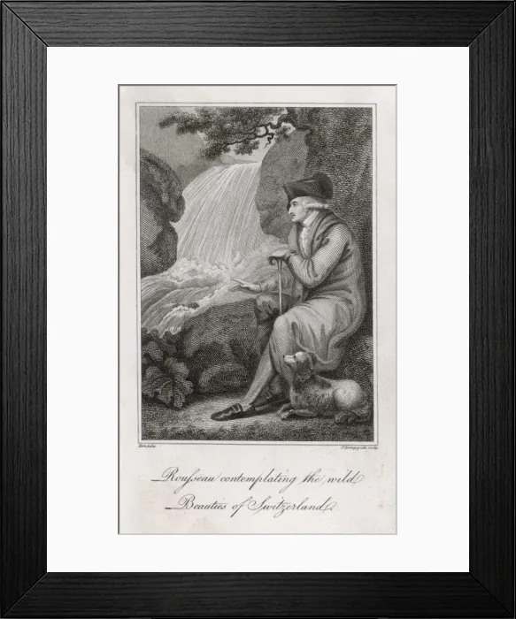 Framed Print : Jj Rousseau / Springsguth Framed Print : Jj Rousseau / Springsguth