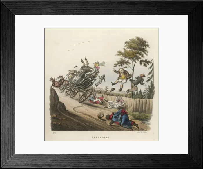 Framed Print : Accident / Stagecoach Framed Print : Accident / Stagecoach