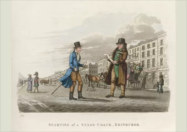 Stagecoach in Edinburgh