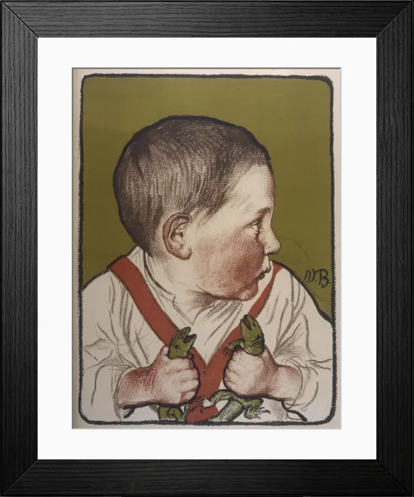 Framed Print : Children / With Animals Framed Print : Children / With Animals