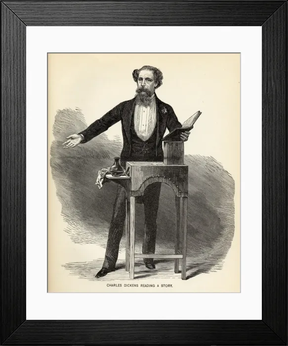 Framed Print : DICKENS (1812 - 1870) Framed Print : DICKENS (1812 - 1870)