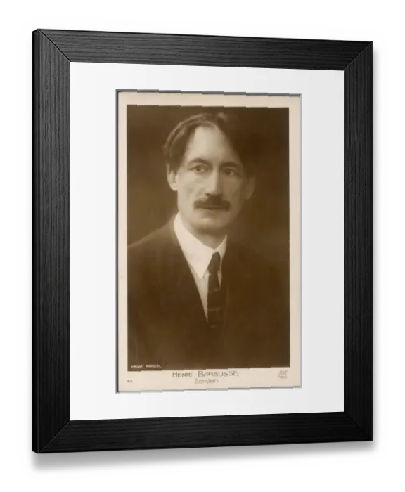 Framed Print : Henri Barbusse Framed Print : Henri Barbusse