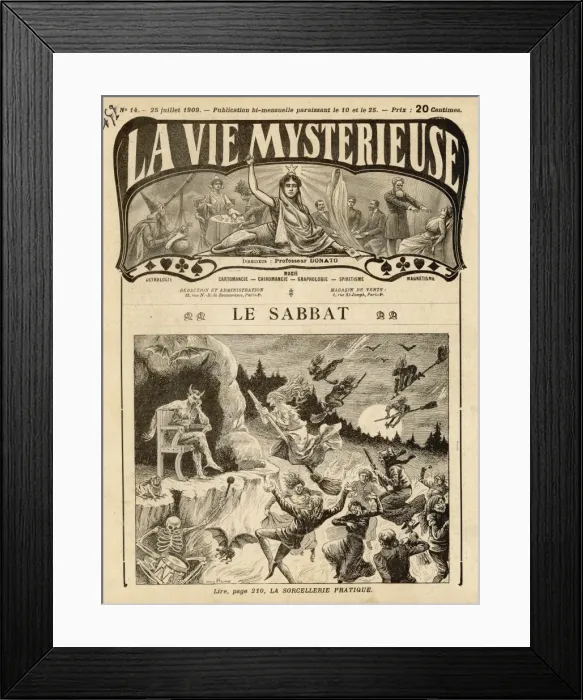 Framed Print : Witchcraft / Sabbat Framed Print : Witchcraft / Sabbat