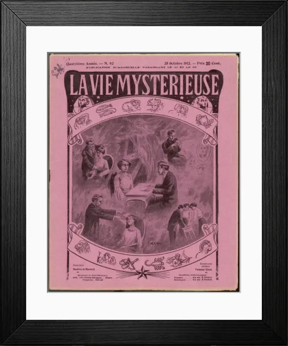Framed Print : Paranormal / Esp 1912 Framed Print : Paranormal / Esp 1912
