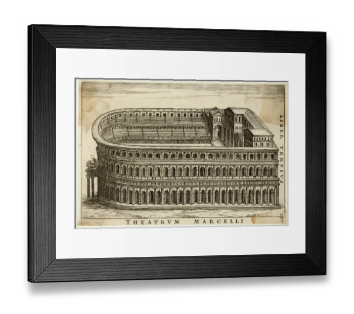 Framed Print : Theatre of Marcellus Framed Print : Theatre of Marcellus