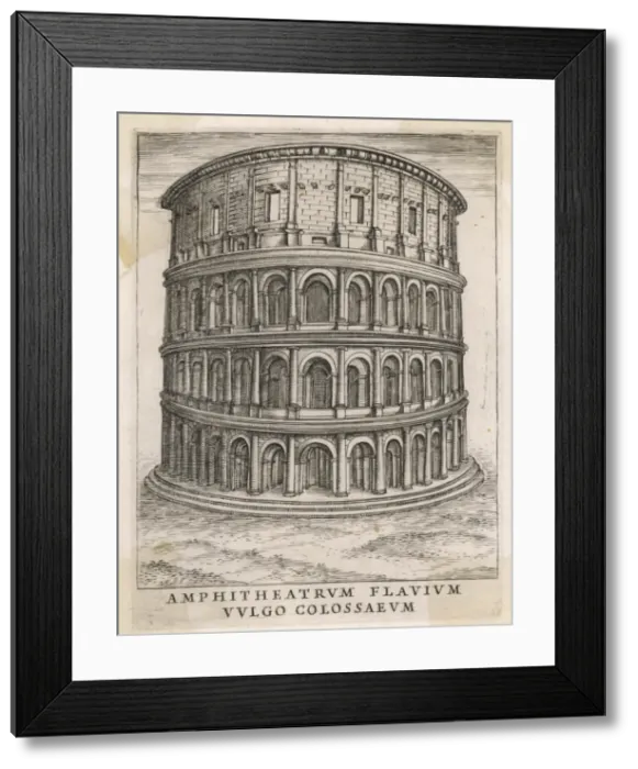 Framed Print : Colusseum / Reconstruction Framed Print : Colusseum / Reconstruction