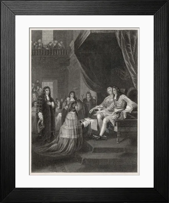 Framed Print : William III and Mary II Framed Print : William III and Mary II