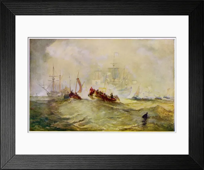 Framed Print : William III Lands Torbay Framed Print : William III Lands Torbay