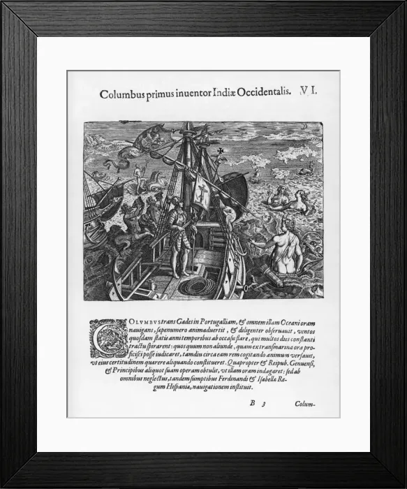 Framed Print : Events / America / Columbus Framed Print : Events / America / Columbus