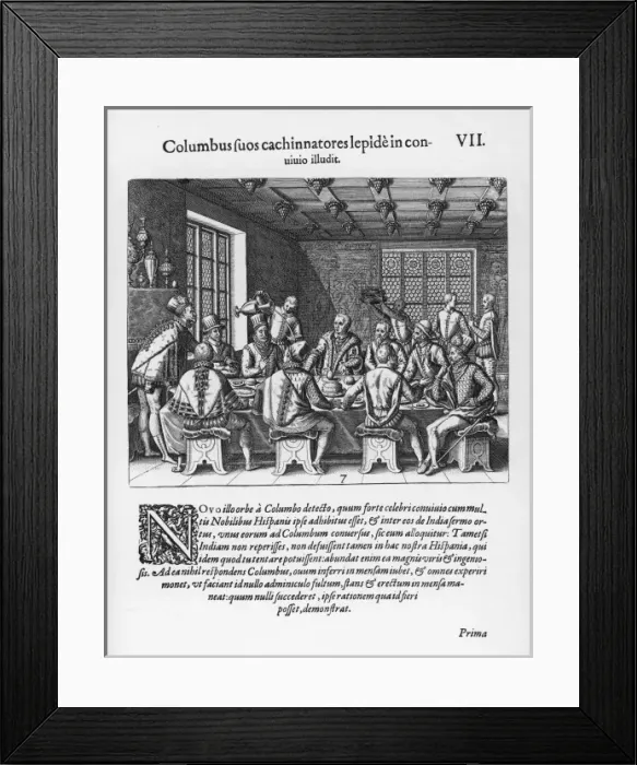 Framed Print : Events / America / Columbus Framed Print : Events / America / Columbus