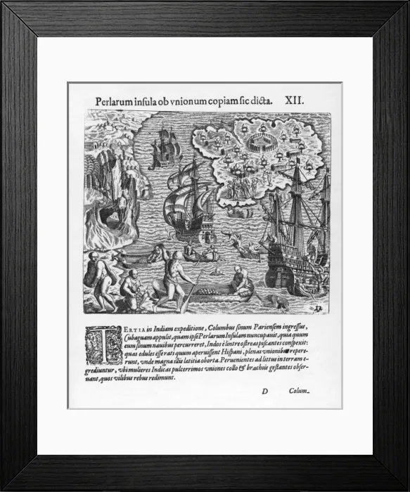 Framed Print : Events / America / Columbus Framed Print : Events / America / Columbus