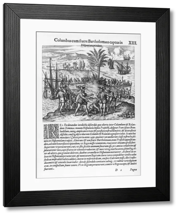 Framed Print : Events / America / Columbus Framed Print : Events / America / Columbus