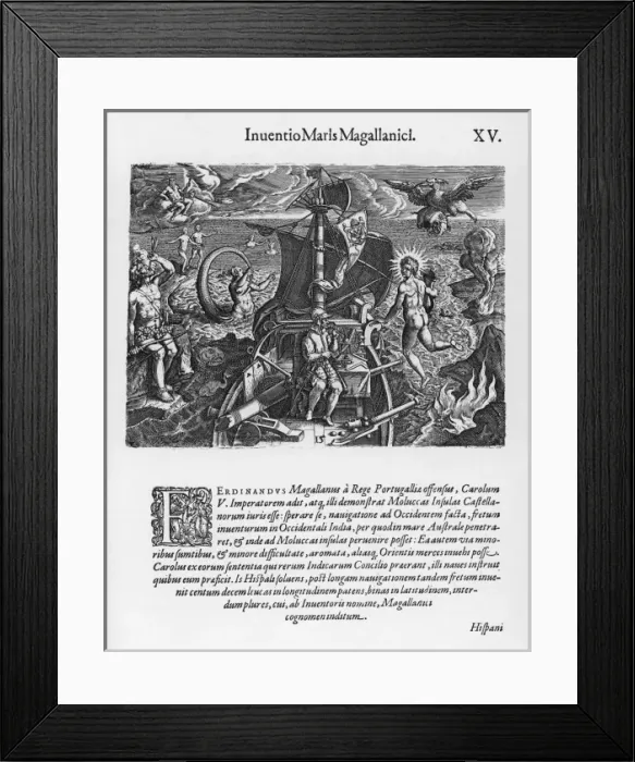 Framed Print : MAGELLAN (1480 - 1521) Framed Print : MAGELLAN (1480 - 1521)