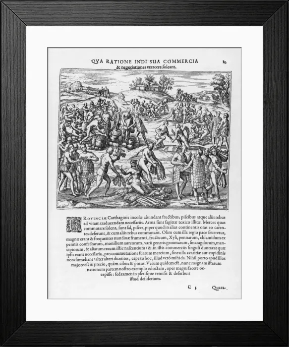 Framed Print : Colombian Market Framed Print : Colombian Market